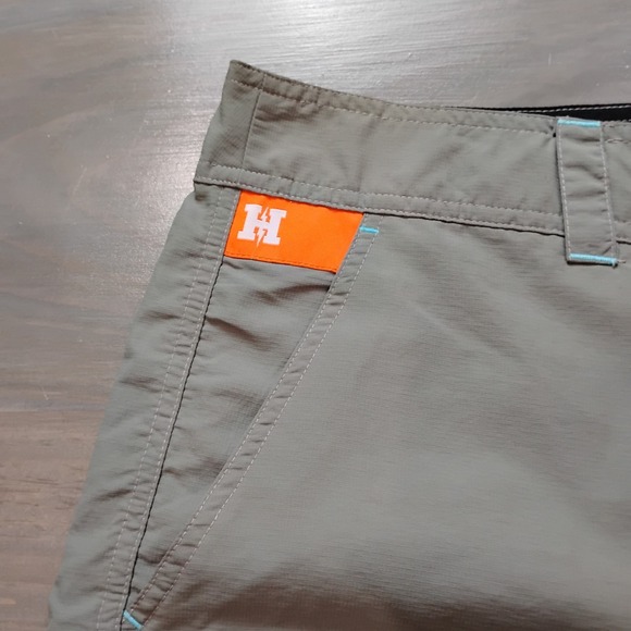 NWOT Howler Bros Board Shorts Mens 38 Olive Heed The Call Swim Surf Beachwear - Picture 2 of 12